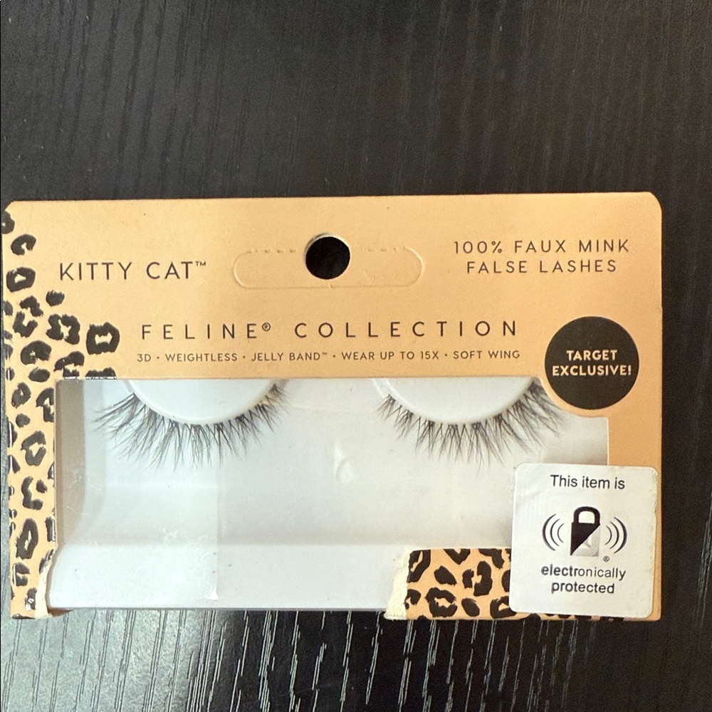 Feline Collection Faux Mink Lashes - Black